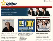 Tablet Screenshot of goldstardirectors.com